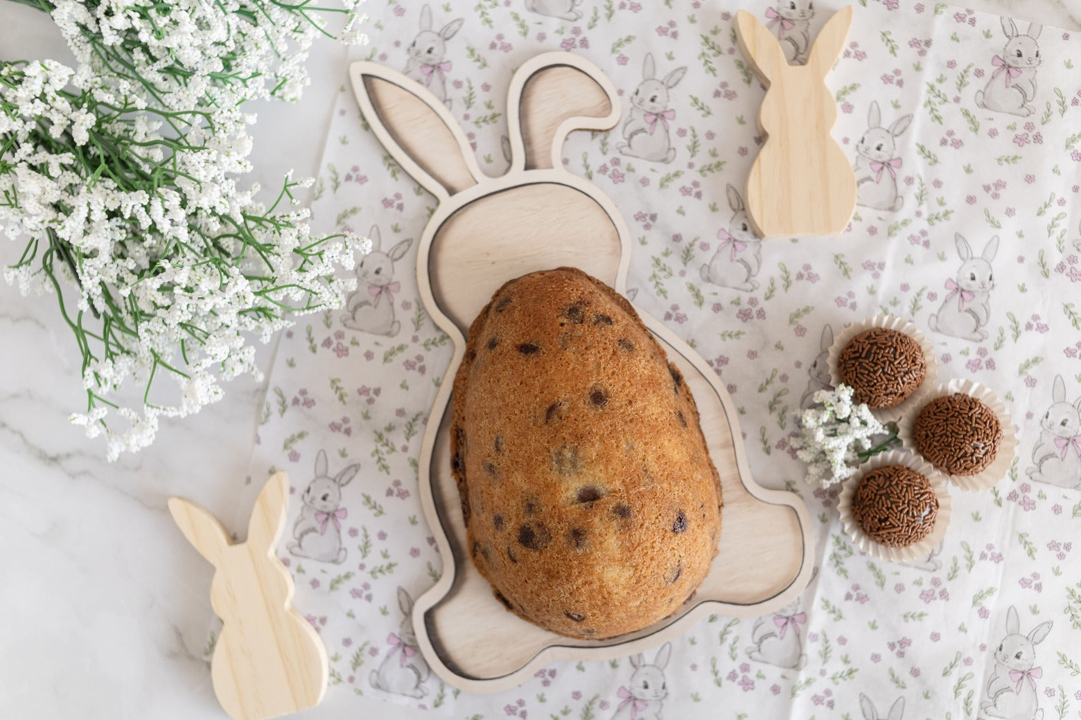 Cookie Egg Brigadeiro belga