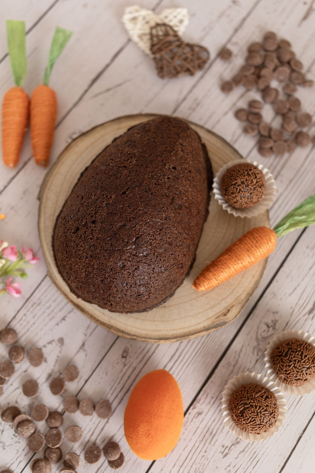 Cookie egg Bolo de Cenoura