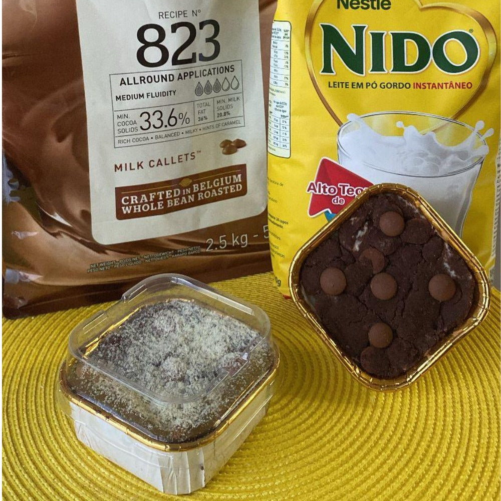 Mini tortinha chocolate com nido